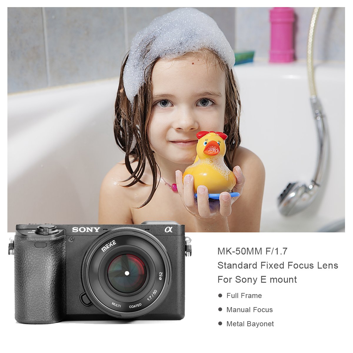 Amazon.com : Meike 50mm F1.7 Full Frame Large Aperture